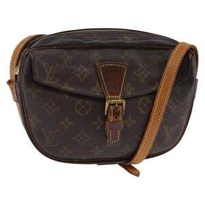 Authentic LOUIS VUITTON Monogram Jeune Fille PM Shoulder Bag M51227 LV